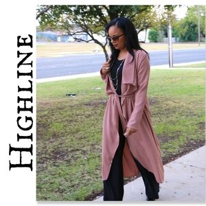 NWOT Highline Rose Full Length Duster